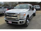 2015 Oxford White Ford F350 Super Duty XLT Crew Cab 4x4 DRW #117937255