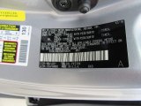 2017 Sienna Color Code for Silver Sky Metallic - Color Code: 1D6