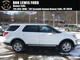 2017 Oxford White Ford Explorer XLT 4WD #117963918