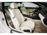 2017 BMW 6 Series 640i Coupe Ivory White Interior