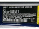 2017 Clubman Color Code for Lapisluxury Blue - Color Code: C24