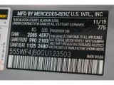 2016 C Color Code for Iridium Silver Metallic - Color Code: 775