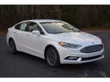 2017 White Platinum Ford Fusion SE #117987363