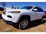 2017 Bright White Jeep Cherokee Limited 4x4 #117987264