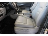 2017 Honda Ridgeline RTL AWD Gray Interior