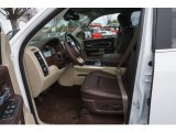 2017 Ram 1500 Laramie Longhorn Crew Cab 4x4 Canyon Brown/Light Frost Beige Interior