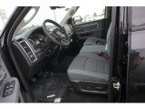 2017 Ram 1500 Big Horn Quad Cab 4x4 Black/Diesel Gray Interior