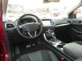 2017 Ford Edge Sport AWD Ebony Interior