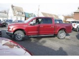 2017 Ruby Red Ford F150 Lariat SuperCrew 4X4 #118032529