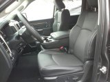 2017 Ram 1500 Laramie Quad Cab 4x4 Black Interior