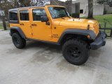 2012 Crush Orange Jeep Wrangler Unlimited Sport 4x4 #118032733