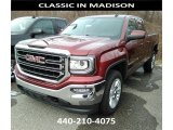 2017 Crimson Red Tintcoat GMC Sierra 1500 SLE Double Cab 4WD #118032633