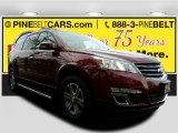 2017 Siren Red Tintcoat Chevrolet Traverse LT #118032352