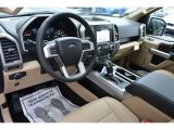 2017 Ford F150 Lariat SuperCrew 4X4 Light Camel Interior