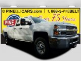 2017 Summit White Chevrolet Silverado 3500HD Work Truck Double Cab #118032342