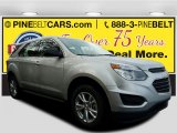 2017 Silver Ice Metallic Chevrolet Equinox LS AWD #118032341