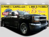 2017 Black Chevrolet Silverado 1500 LS Crew Cab 4x4 #118032336