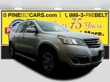 2017 Silver Ice Metallic Chevrolet Traverse LT AWD #118032330