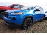 2017 Hydro Blue Pearl Jeep Cherokee Sport #118061093