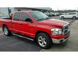 2007 Flame Red Dodge Ram 1500 SLT Quad Cab #118061232