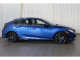 Aegean Blue Metallic Honda Civic in 2017