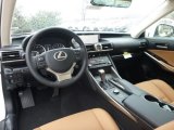 2017 Lexus IS 300 AWD Flaxen Interior