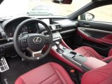 2017 Lexus RC 300 F Sport AWD Rioja Red Interior