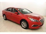 2017 Scarlet Red Hyundai Sonata SE #118094854