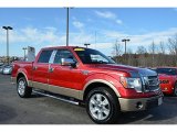 2012 Red Candy Metallic Ford F150 Lariat SuperCrew #118094667