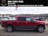 2017 Ruby Red Ford F150 XLT SuperCrew 4x4 #118094625