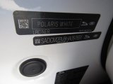 2017 F-PACE Color Code for Polaris White - Color Code: NER