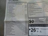 2017 Mini Clubman John Cooperworks ALL4 Window Sticker