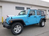 2017 Chief Blue Jeep Wrangler Unlimited Sport 4x4 #118135955