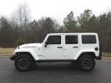 2017 Bright White Jeep Wrangler Unlimited Rubicon Hard Rock 4x4 #118135896