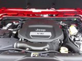 2017 Jeep Wrangler Unlimited Rubicon Hard Rock 4x4 3.6 Liter DOHC 24-Valve VVT V6 Engine