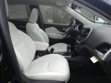 2017 Jeep Cherokee Overland 4x4 Front Seat