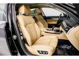2017 BMW 7 Series 740i Sedan Zagora Beige Interior