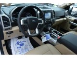 2017 Ford F150 Lariat SuperCrew Light Camel Interior