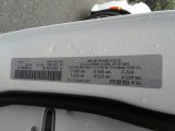 2017 Charger Color Code for White Knuckle - Color Code: PW7