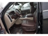 2017 Ram 1500 Laramie Longhorn Crew Cab 4x4 Canyon Brown/Light Frost Beige Interior