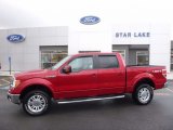 2010 Red Candy Metallic Ford F150 Lariat SuperCrew 4x4 #118176486