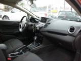 2017 Ford Fiesta SE Sedan Charcoal Black Interior