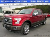 2017 Ruby Red Ford F150 Lariat SuperCrew 4X4 #118176146