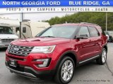 2017 Ruby Red Ford Explorer XLT 4WD #118176145