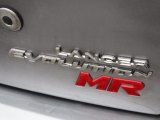 2015 Mitsubishi Lancer Evolution MR Marks and Logos