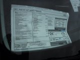 2017 Audi A7 3.0 TFSI Prestige quattro Window Sticker