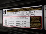 2017 Audi A7 3.0 TFSI Prestige quattro Info Tag