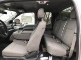 2017 Ford F250 Super Duty XLT SuperCab 4x4 Medium Earth Gray Interior