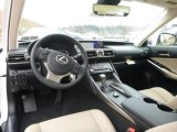 2017 Lexus IS 300 AWD Chateau Beige Interior