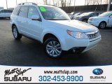 2011 Satin White Pearl Subaru Forester 2.5 X Limited #118200543